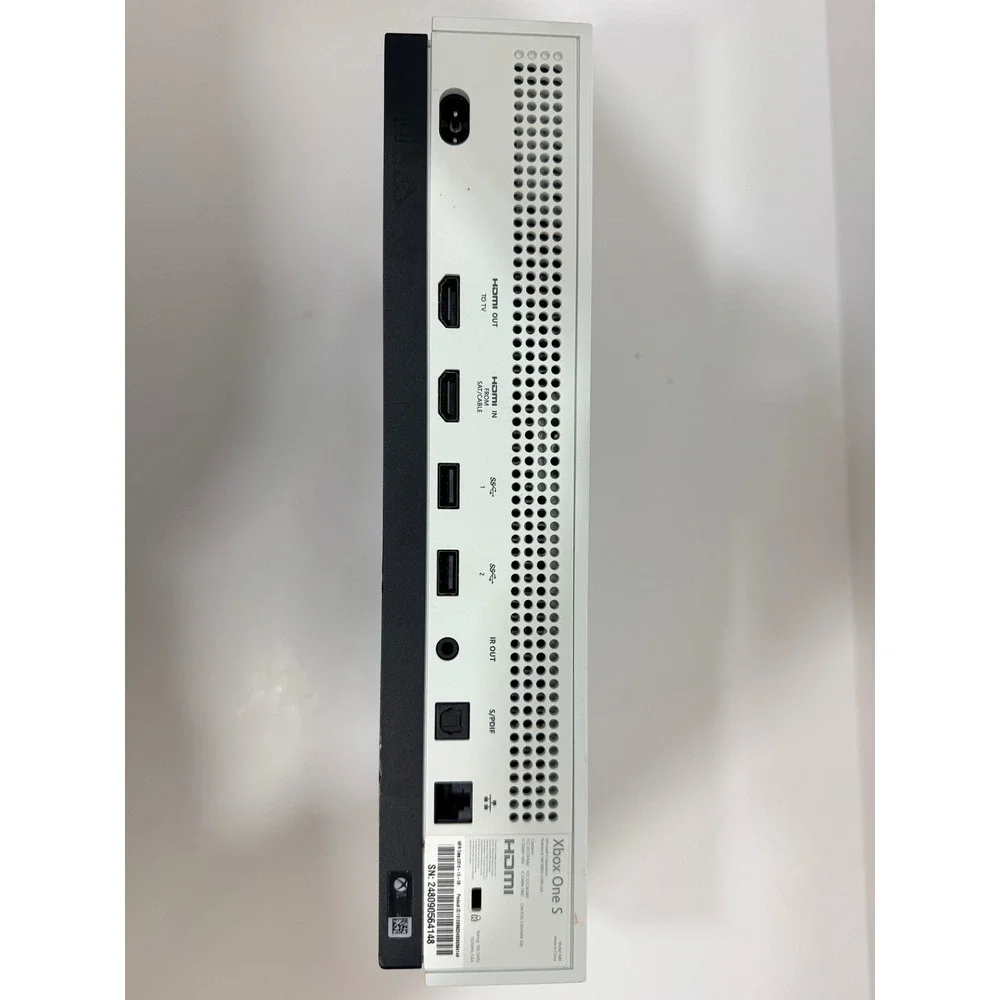 Microsoft Xbox One S Console White Excellent Model 1681 HDR 4K Blu-ray